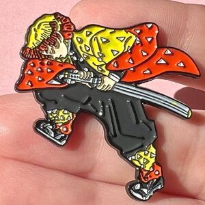 Zenitsu First Form Enamel Pin